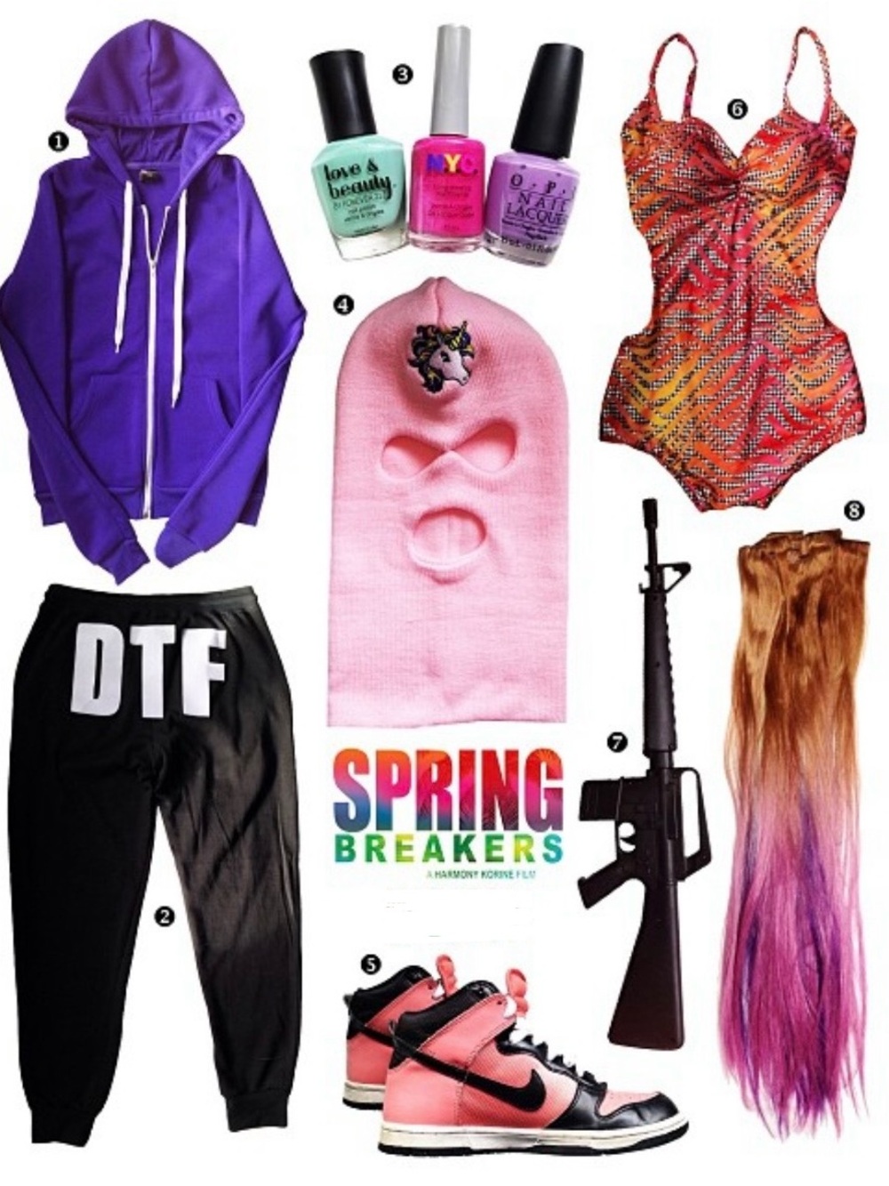 Spring Breakers Halloween Costume - XS/S